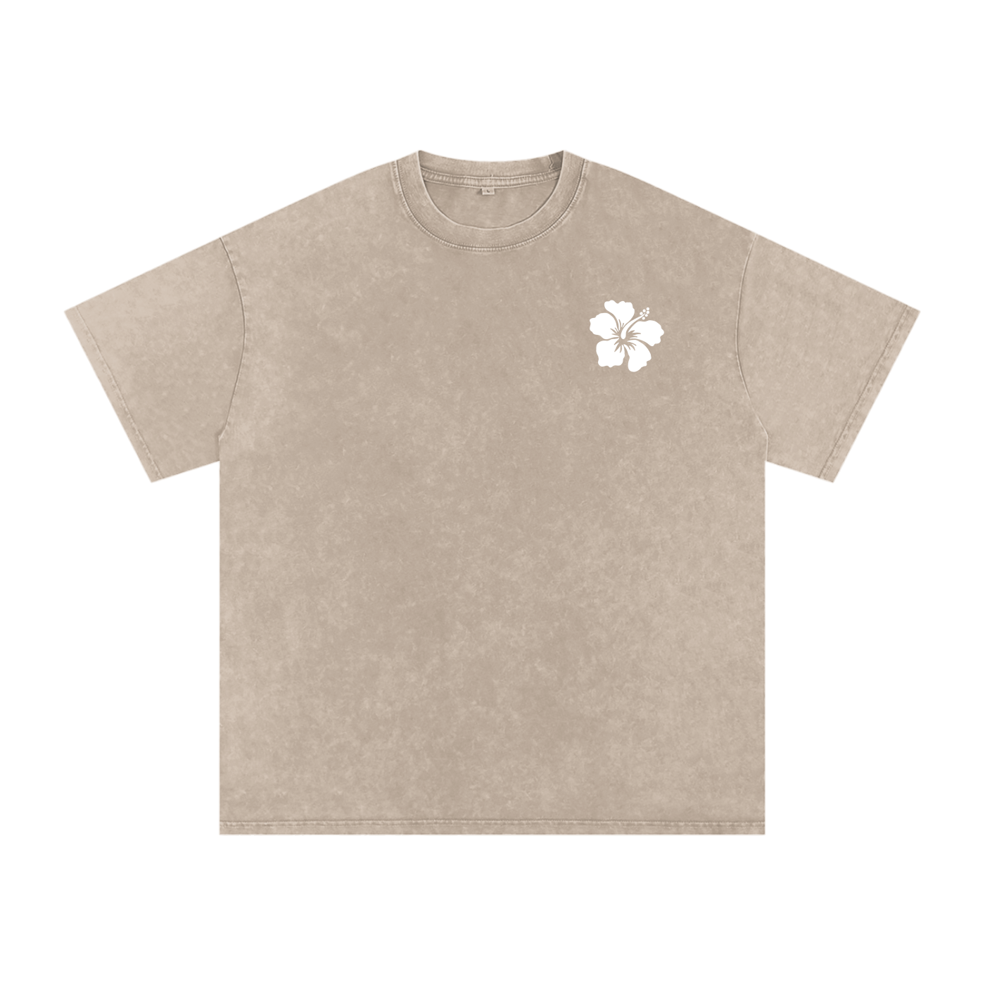 The Heritage Crest Sun Kissed Oversized Cotton T-shirt Adult Unisex